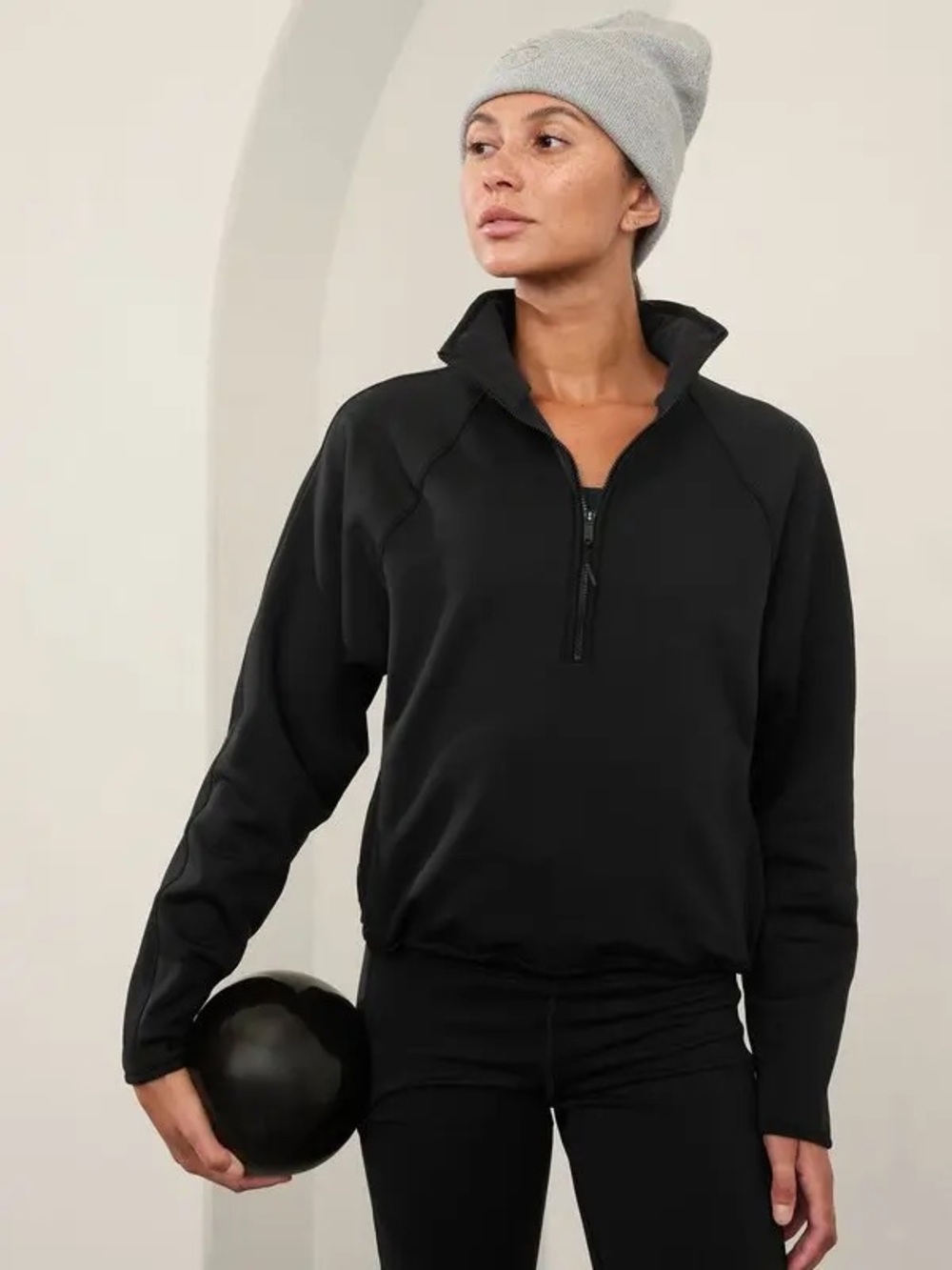 Athleta Altitude Edge 1/2 Zip Sweatshirt